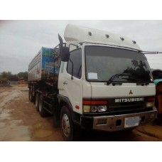 ขายสิบล้อหัวลากMITSUBISHI MMFN627 260แรงปี47หางเซมิดั้มปี55ติดก๊าซNgv8ถัง